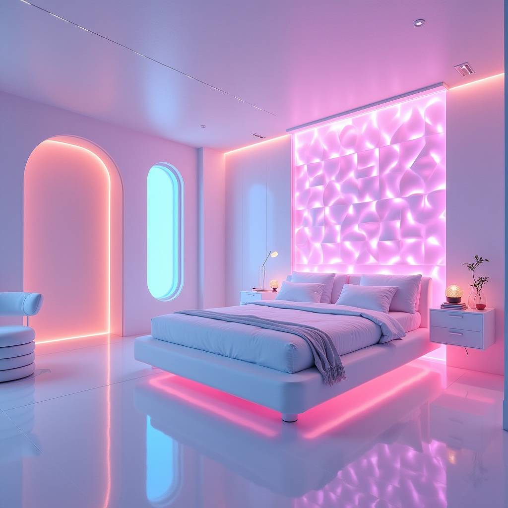 3D bedroom accent wall 17