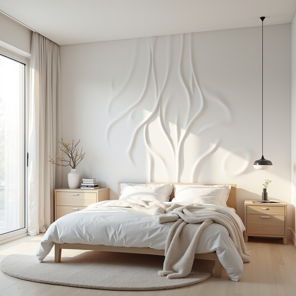 3D bedroom accent wall 24