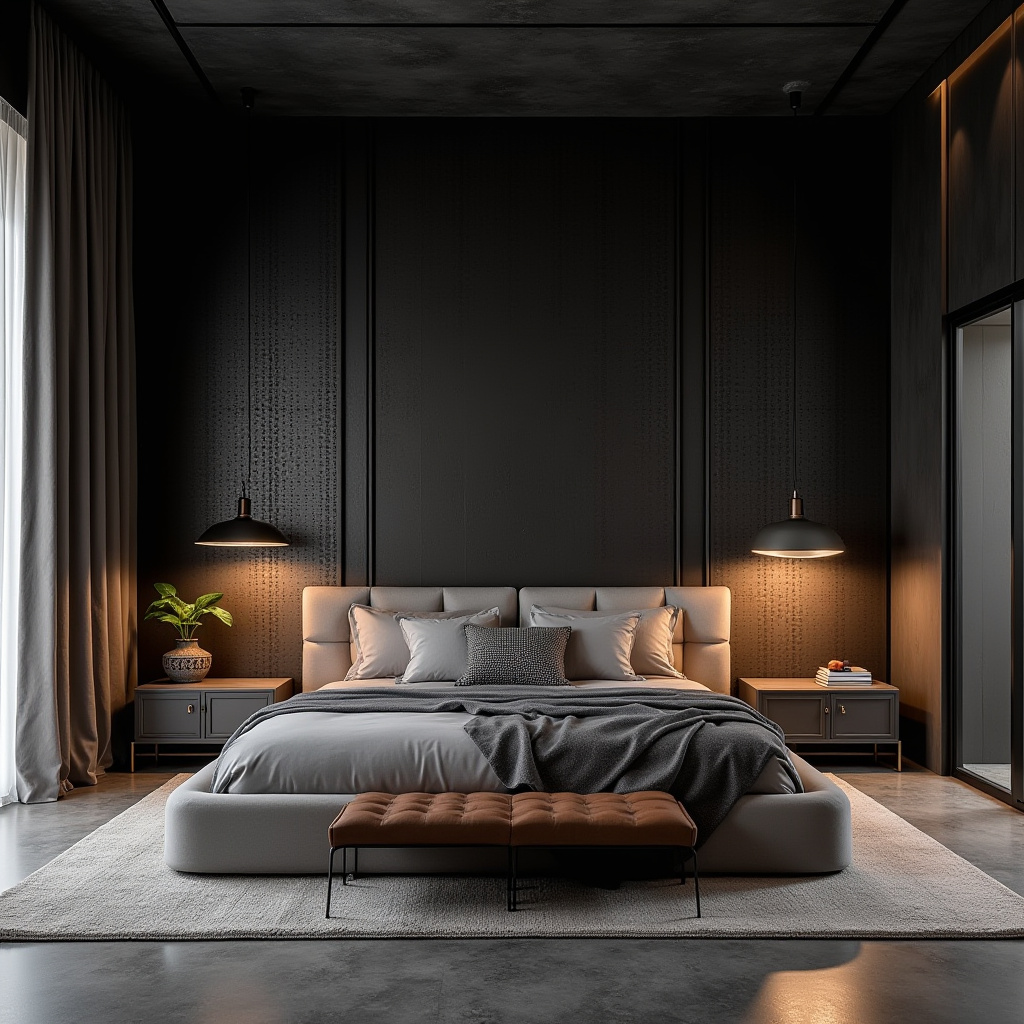 3D bedroom accent wall 33