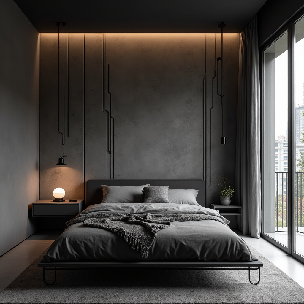 3D bedroom accent wall 4