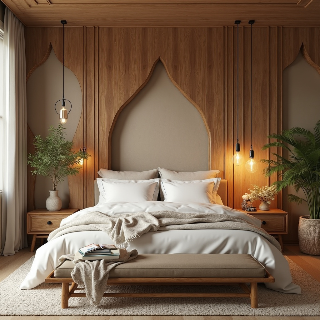 3D bedroom accent wall 6