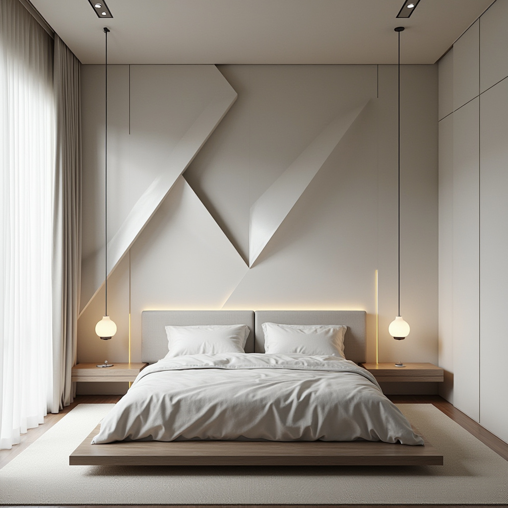 3D bedroom accent wall 9