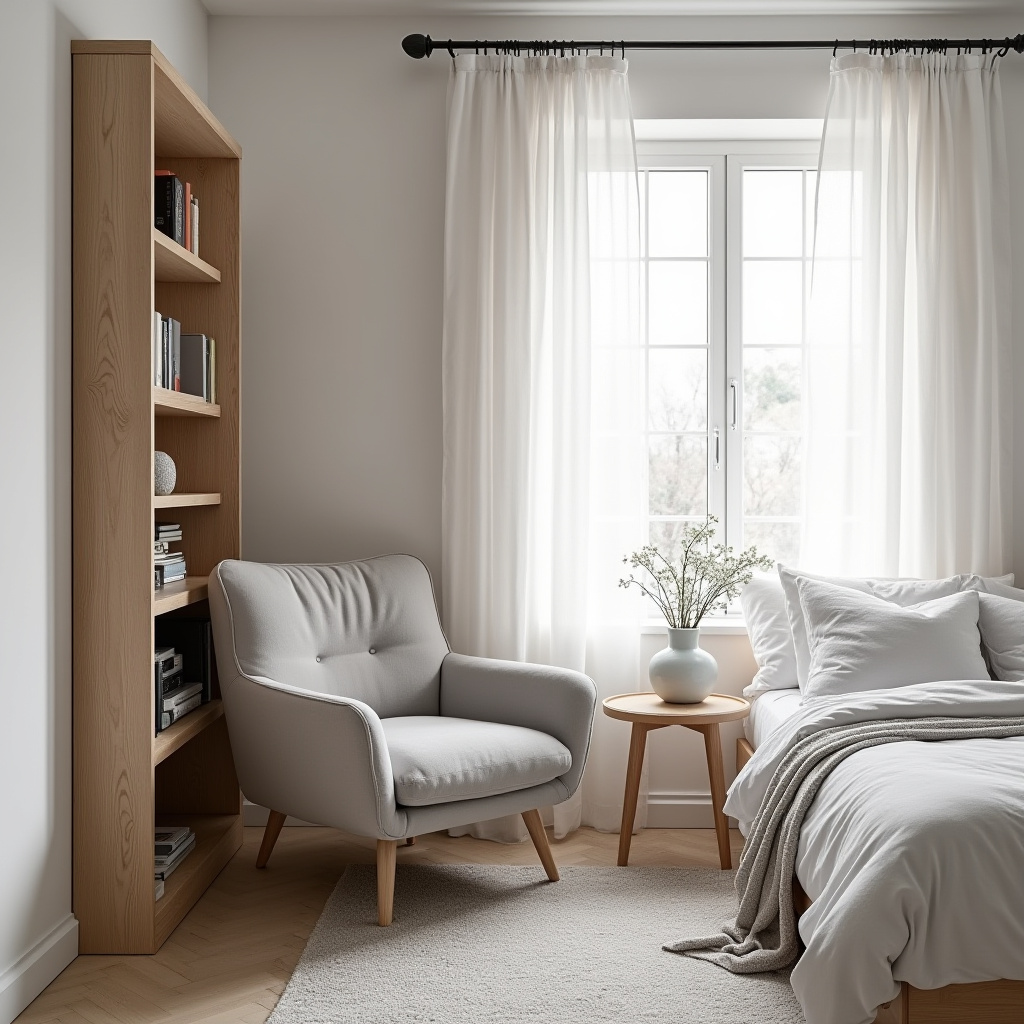 bedroom accent chair for reading corner 1