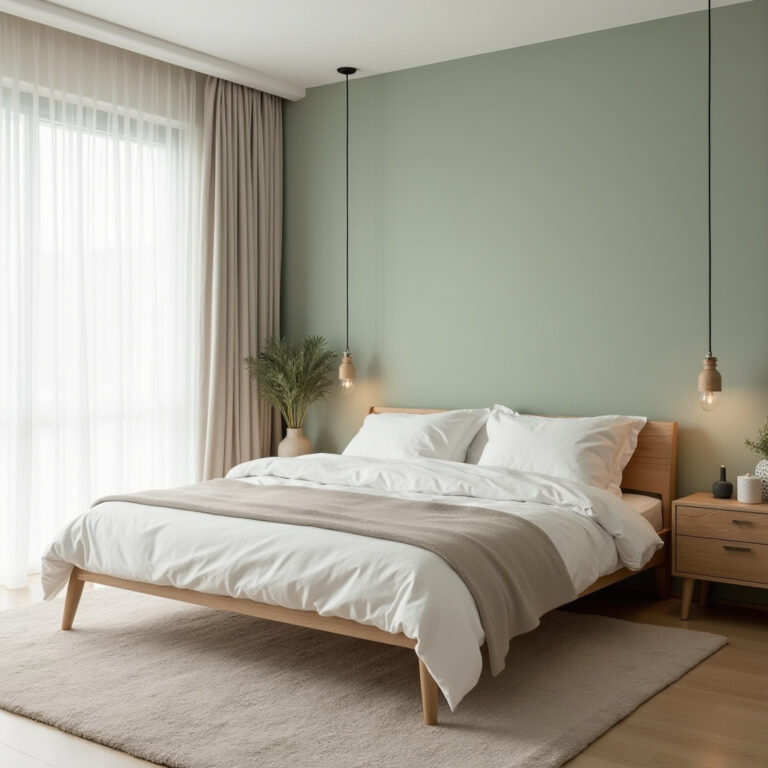 bedroom accent color 1