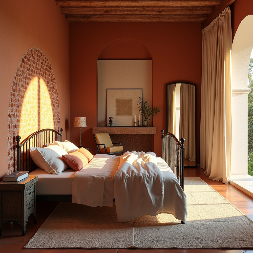 bedroom accent color 23