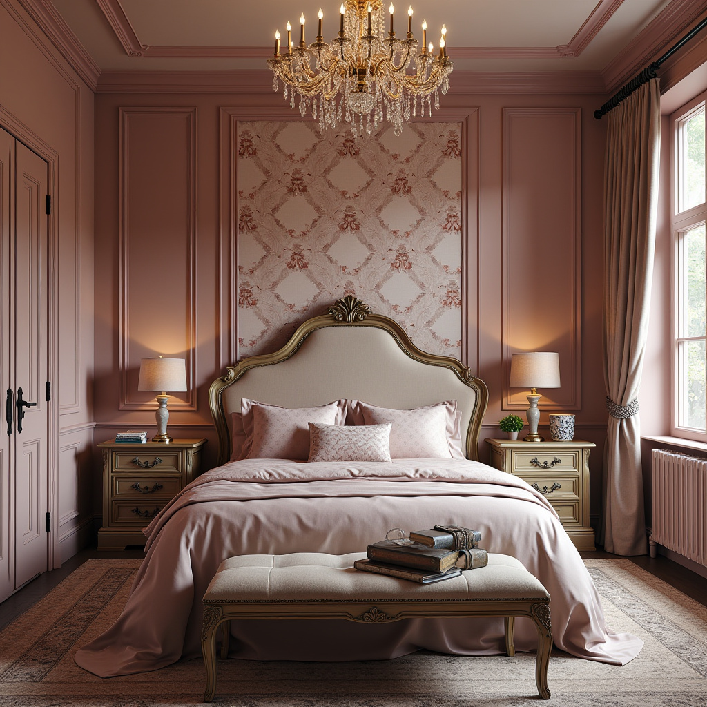 bedroom accent wall behind bed 34