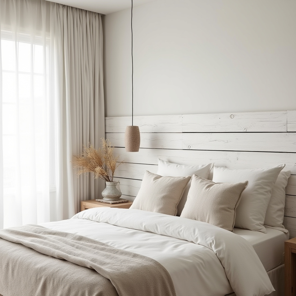 bedroom accent wall behind bed 9