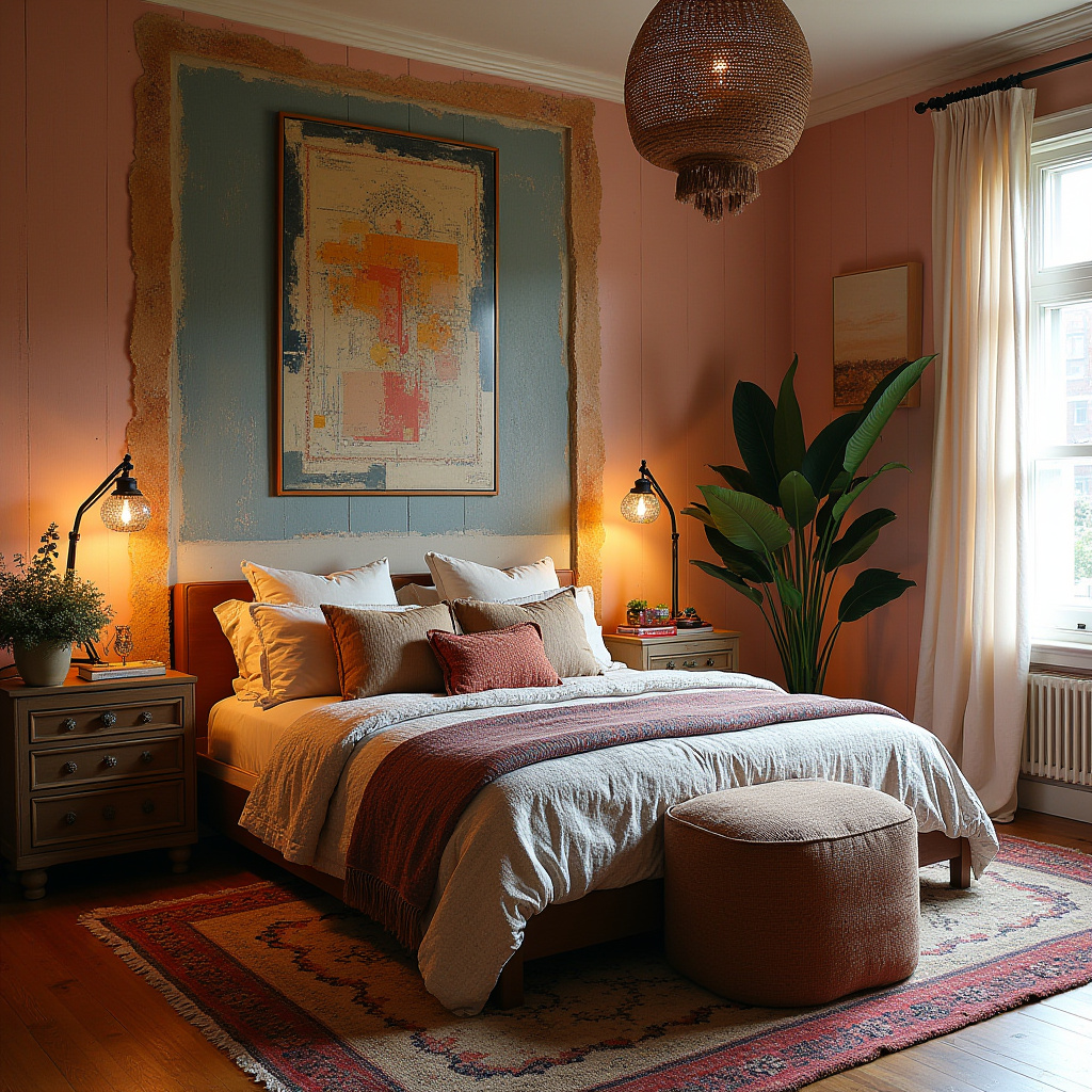 bedroom accent wall ideas 33