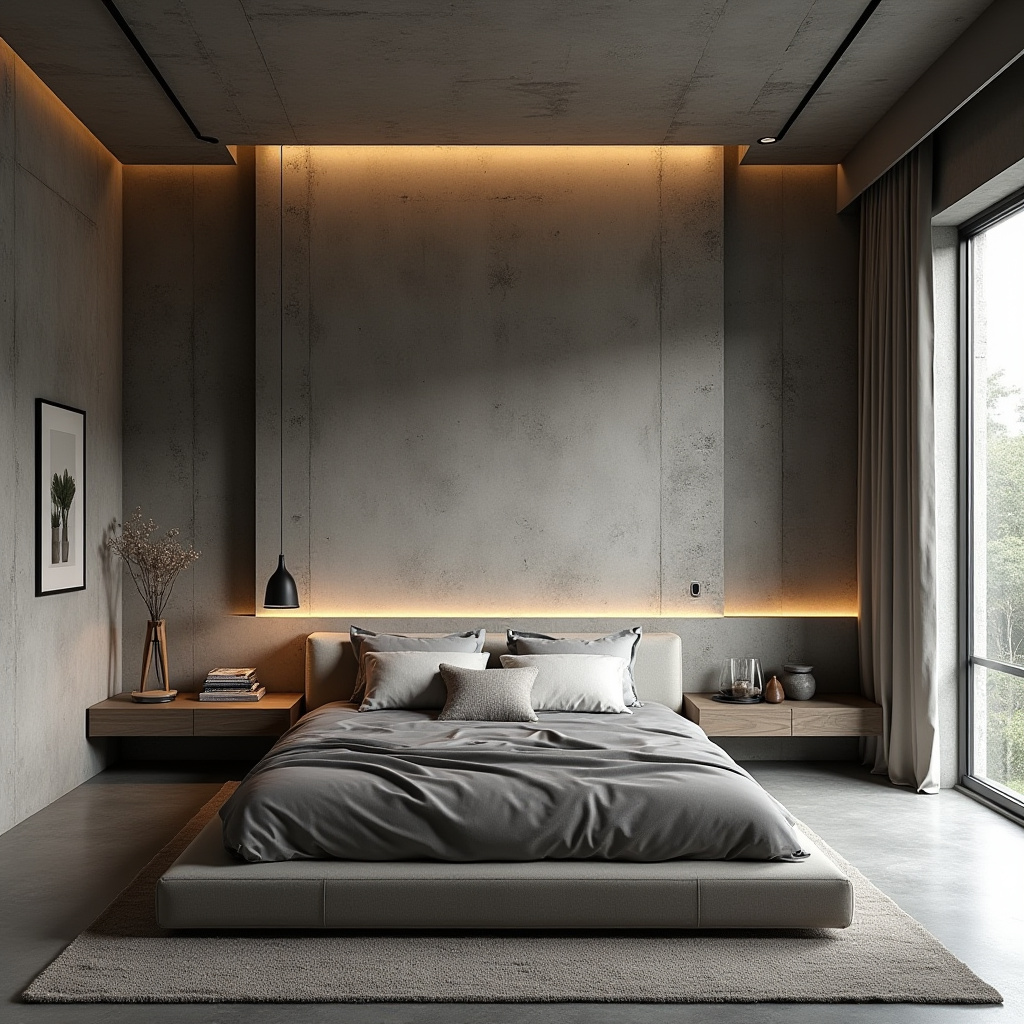 bedroom accent wall paint design ideas 36