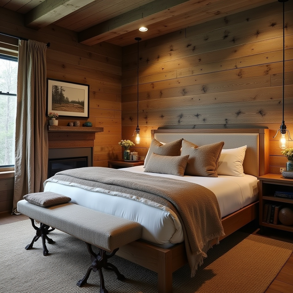 bedroom accent wall wallpaper ideas 20