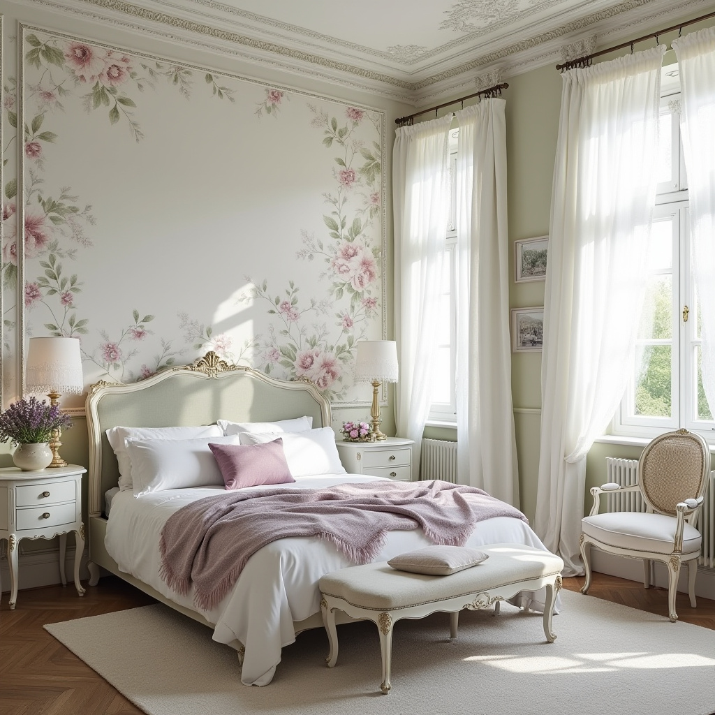 bedroom accent wall wallpaper ideas 27