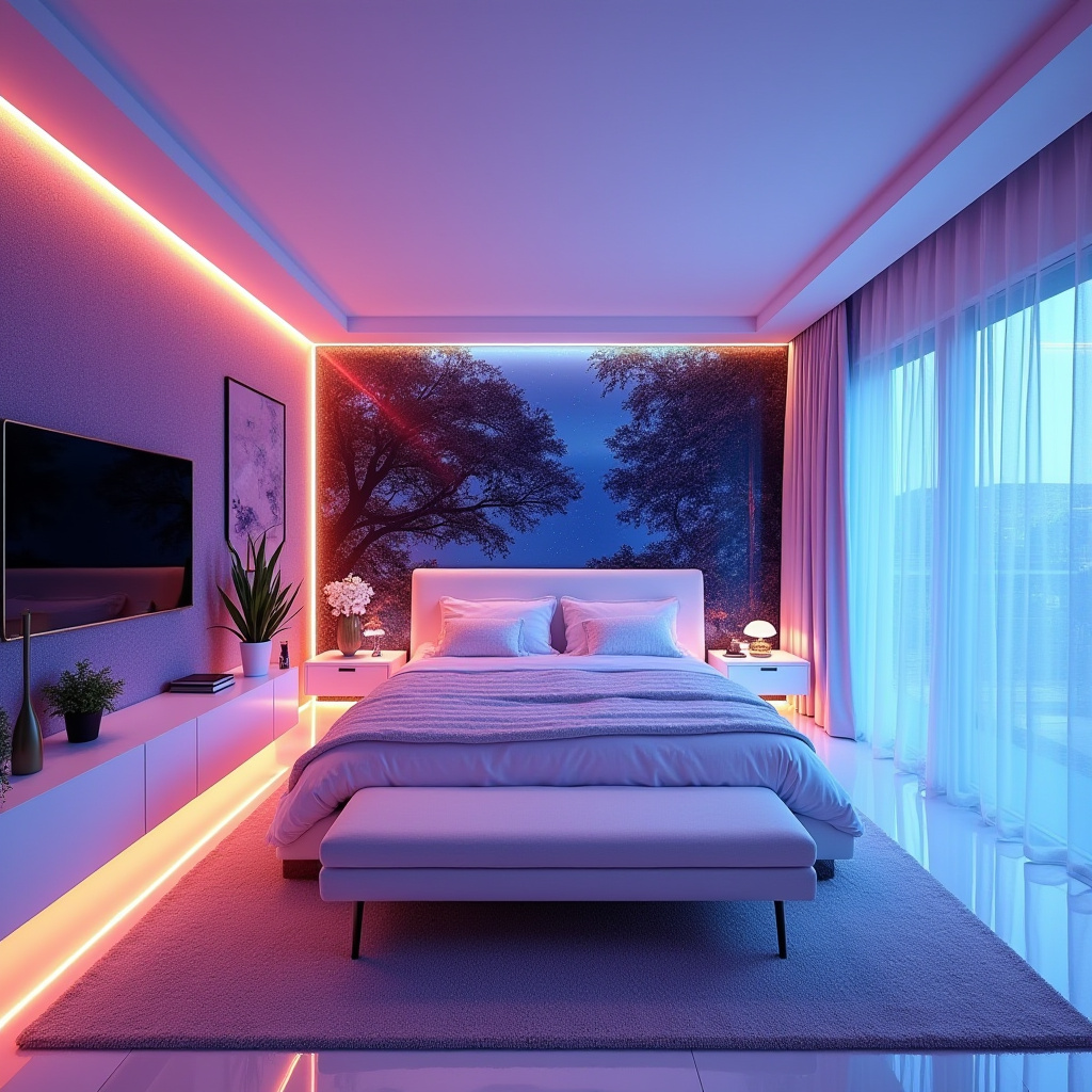 bedroom accent wall wallpaper ideas 29