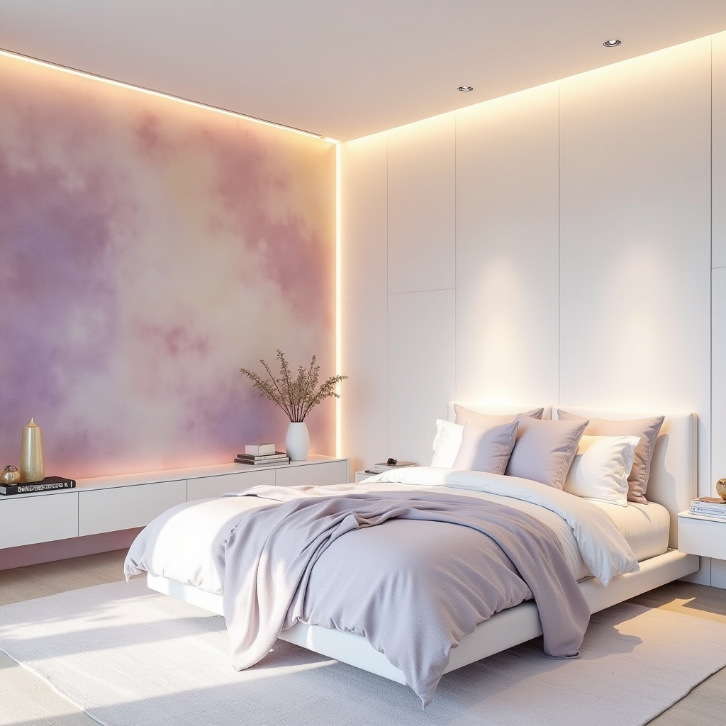 bedroom accent wall wallpaper ideas 3