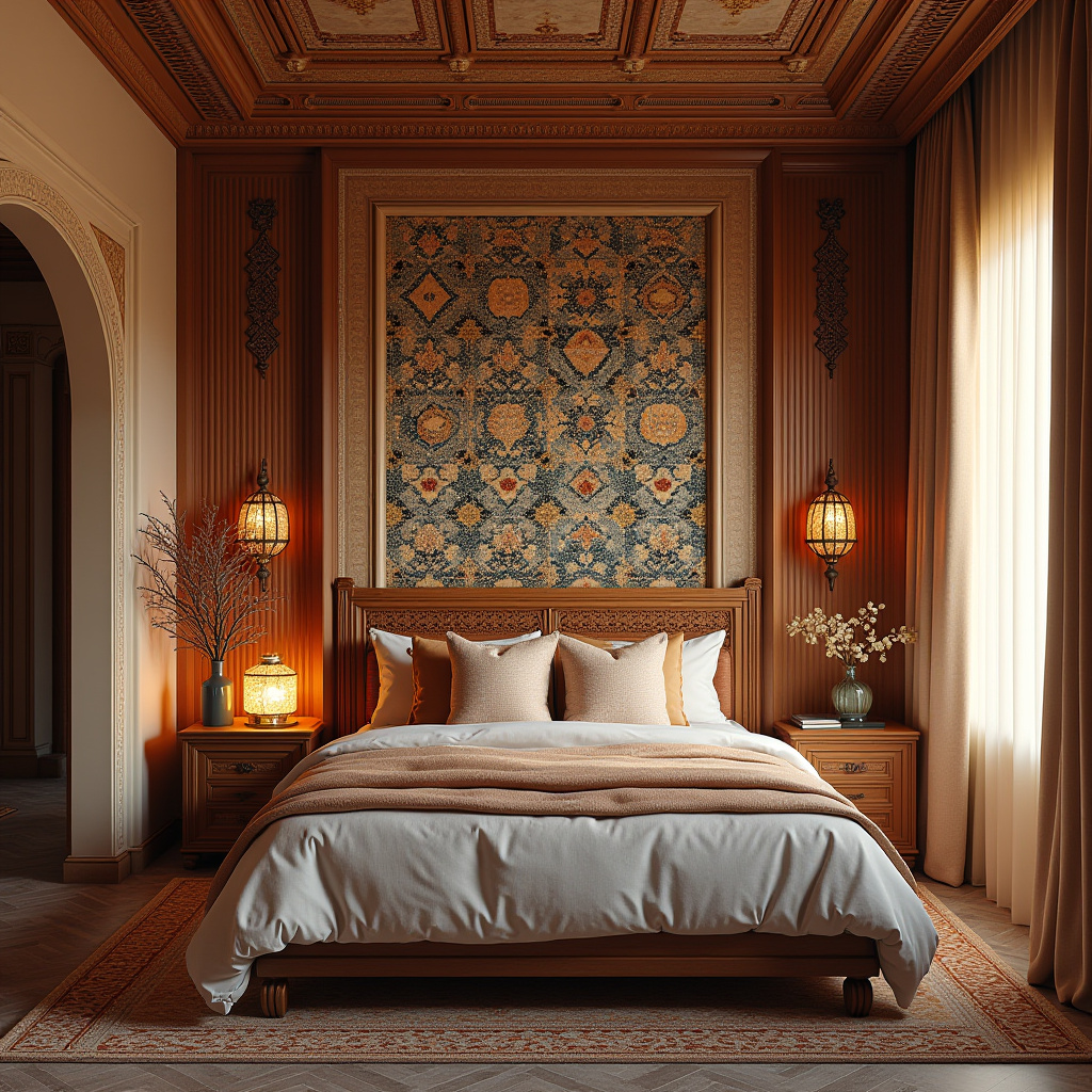 bedroom accent wall wallpaper ideas 34