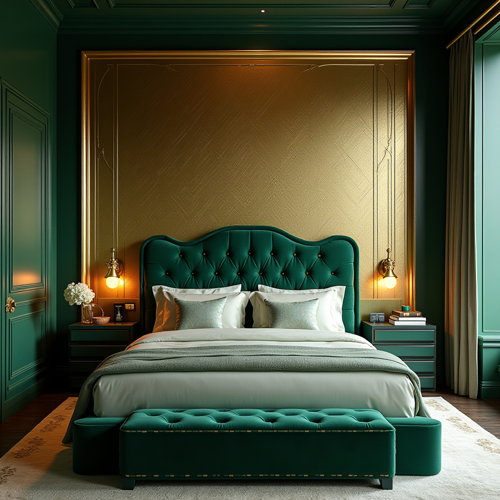 bedroom accent wall wallpaper ideas 8