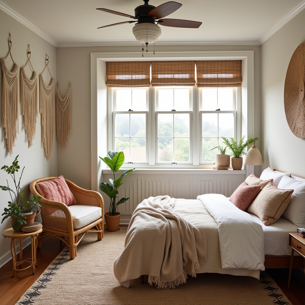 bedroom accent wall with windows 14