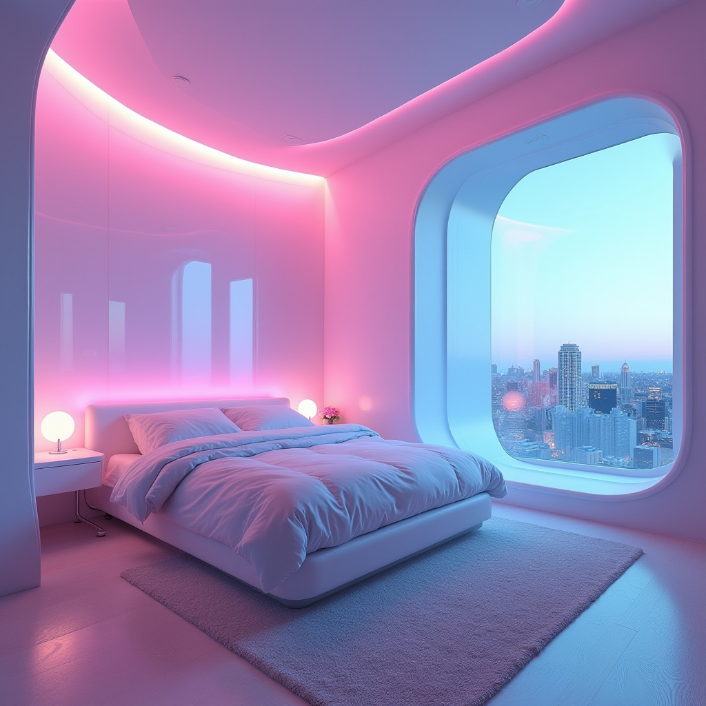 bedroom accent wall with windows 23