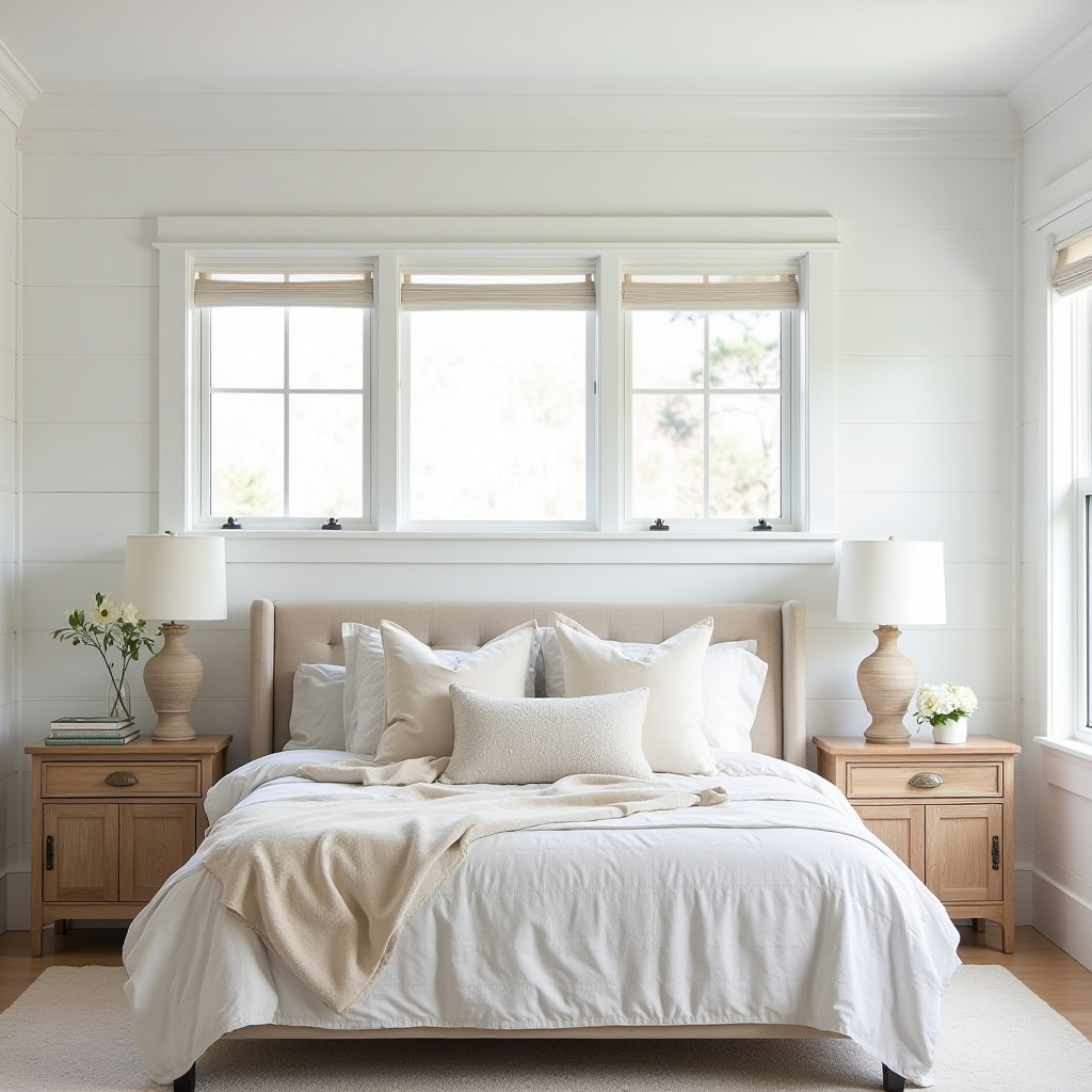 bedroom accent wall with windows 27