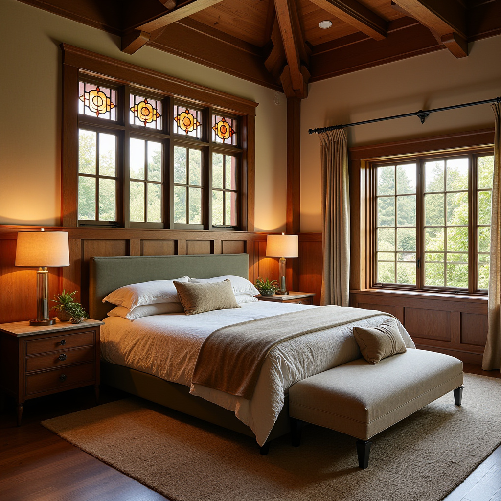 bedroom accent wall with windows 33