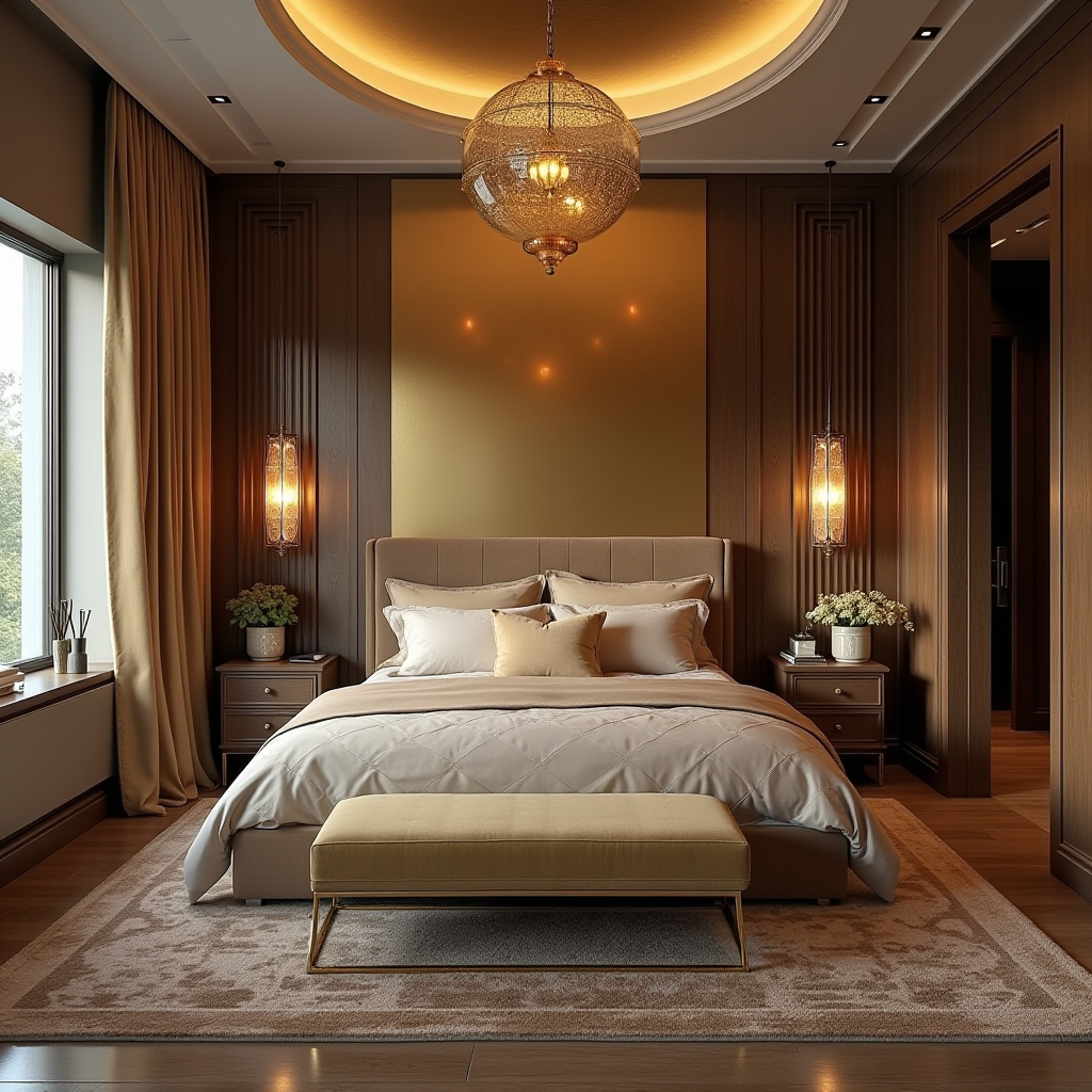 bedroom half wall accent 17