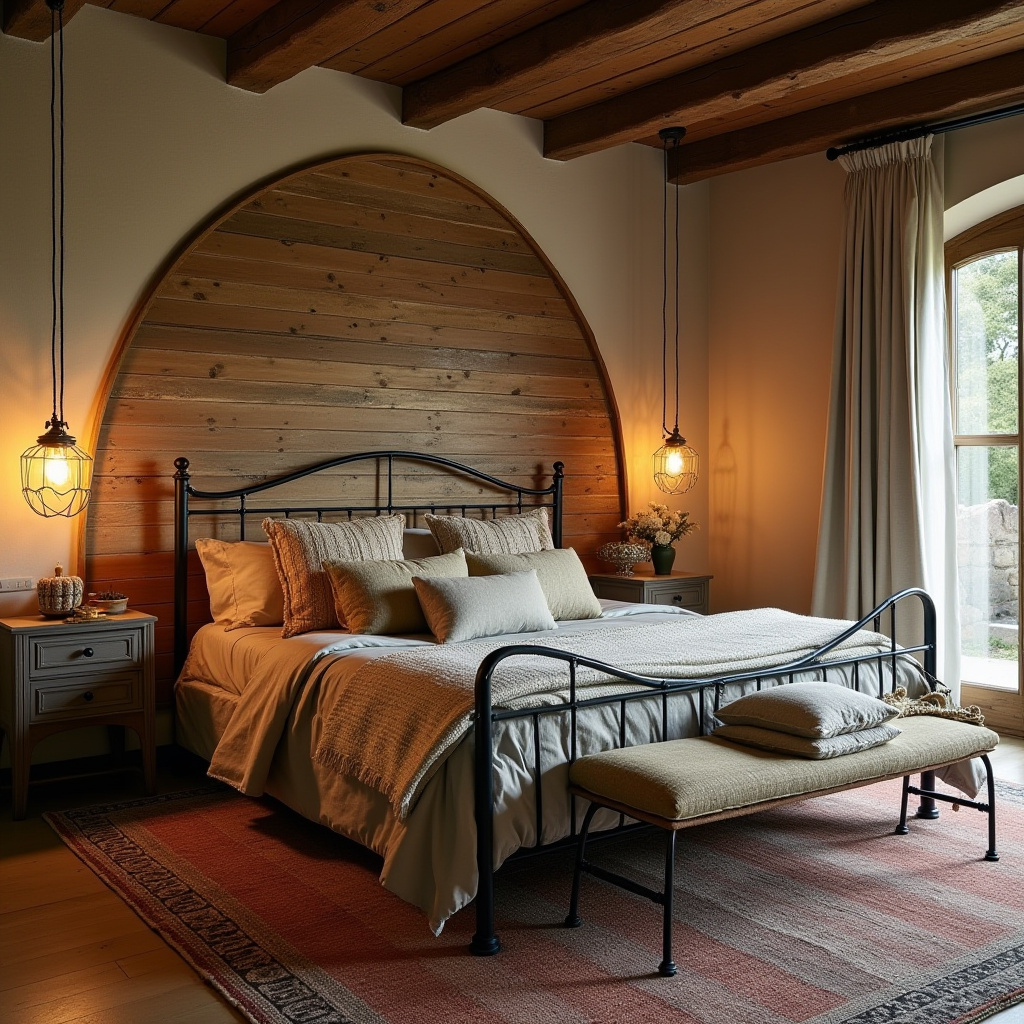 bedroom half wall accent 20