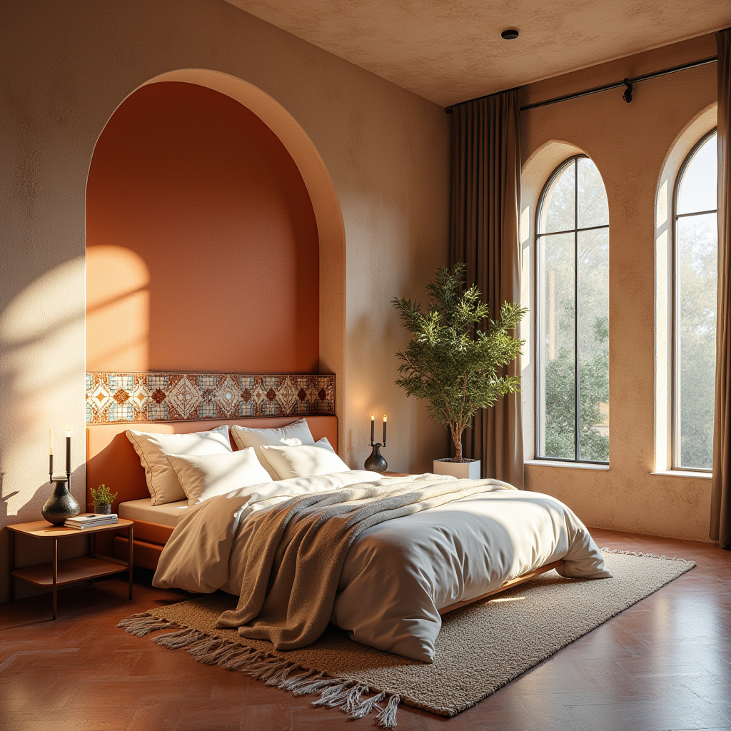 bedroom half wall accent 23