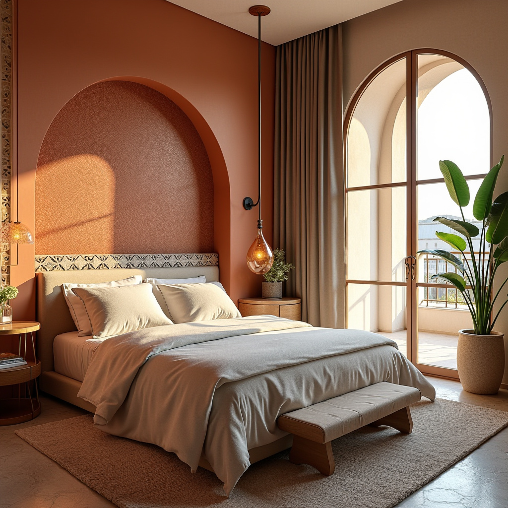 bedroom half wall accent 24