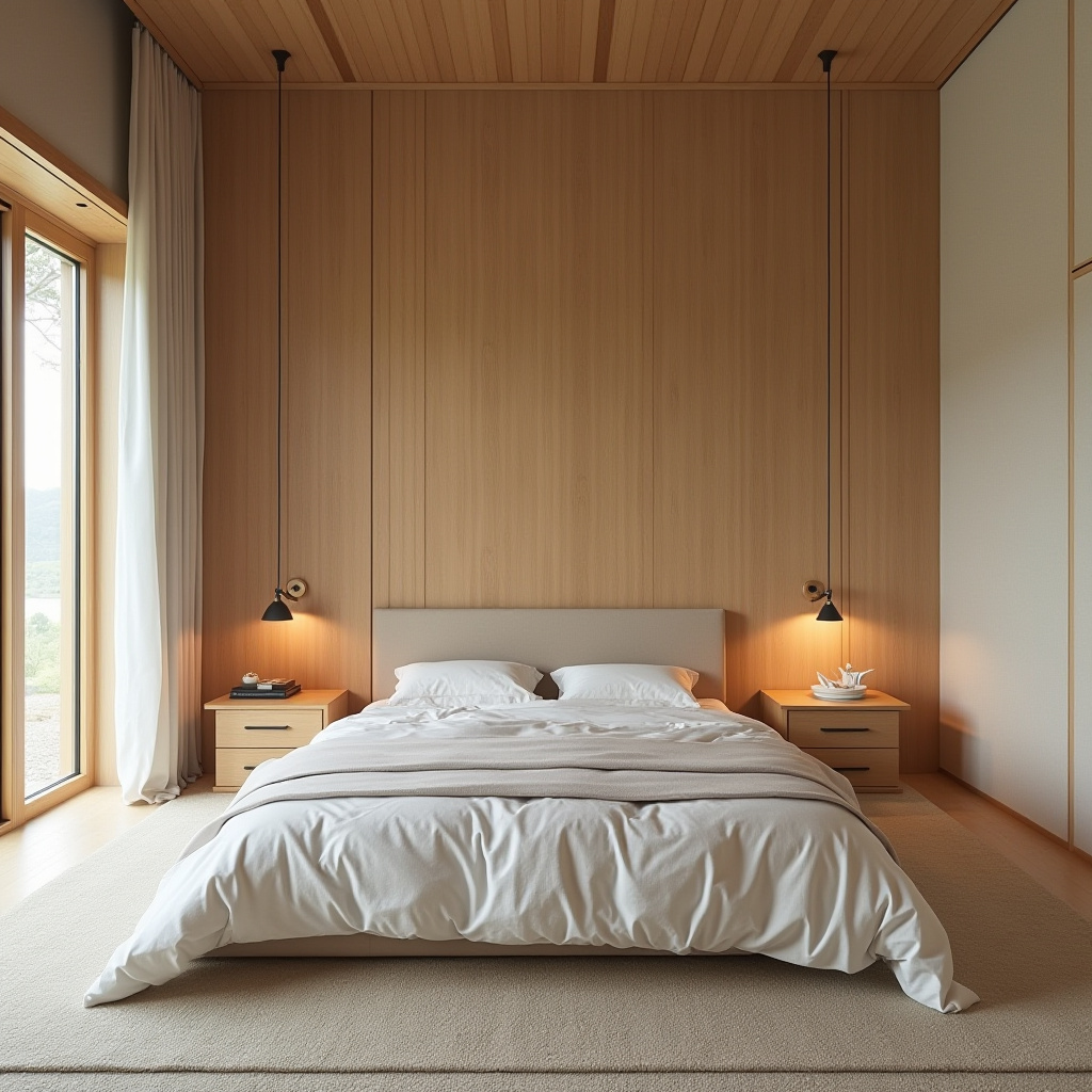 bedroom half wall accent 25