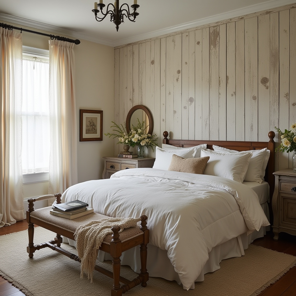 bedroom half wall accent 30