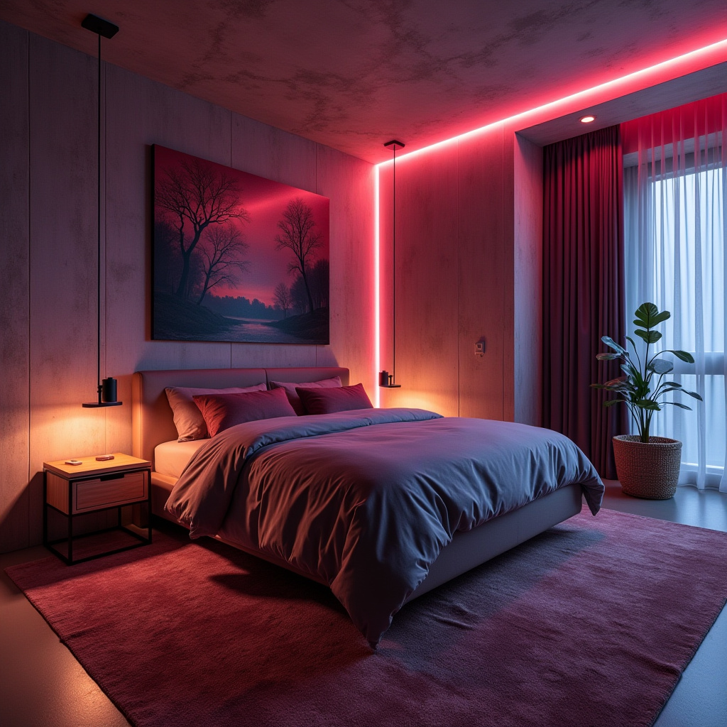 bedroom half wall accent 31