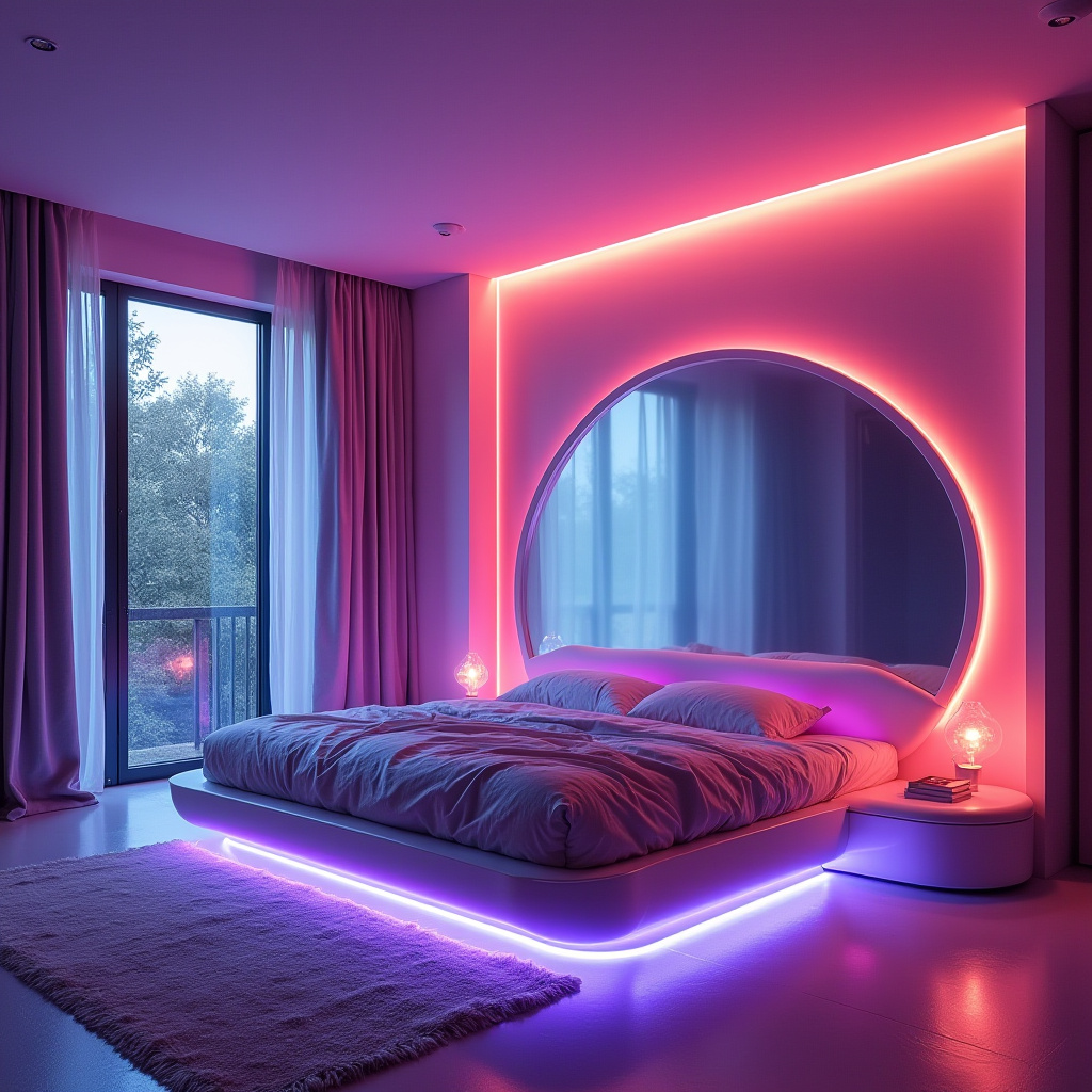 bedroom half wall accent 35