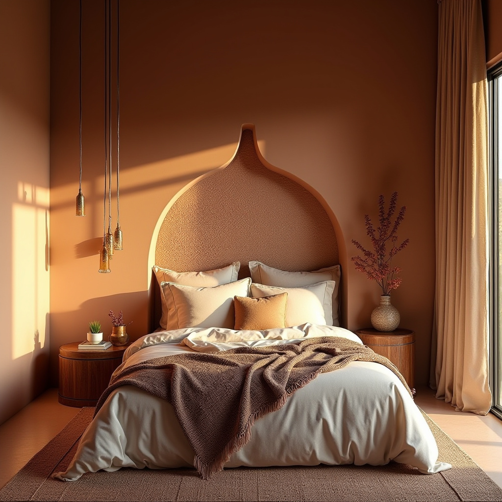 bedroom half wall accent 38