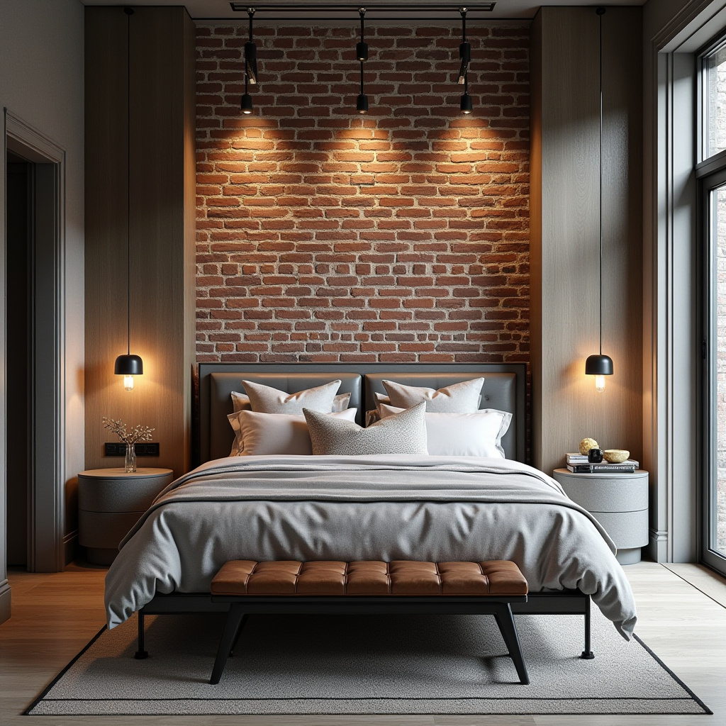 bedroom half wall accent 7