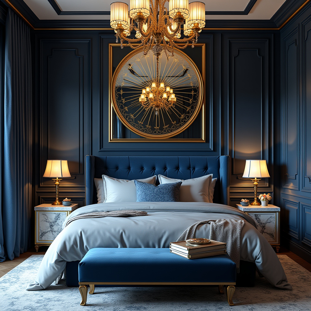 bedroom mirror accent wall 10