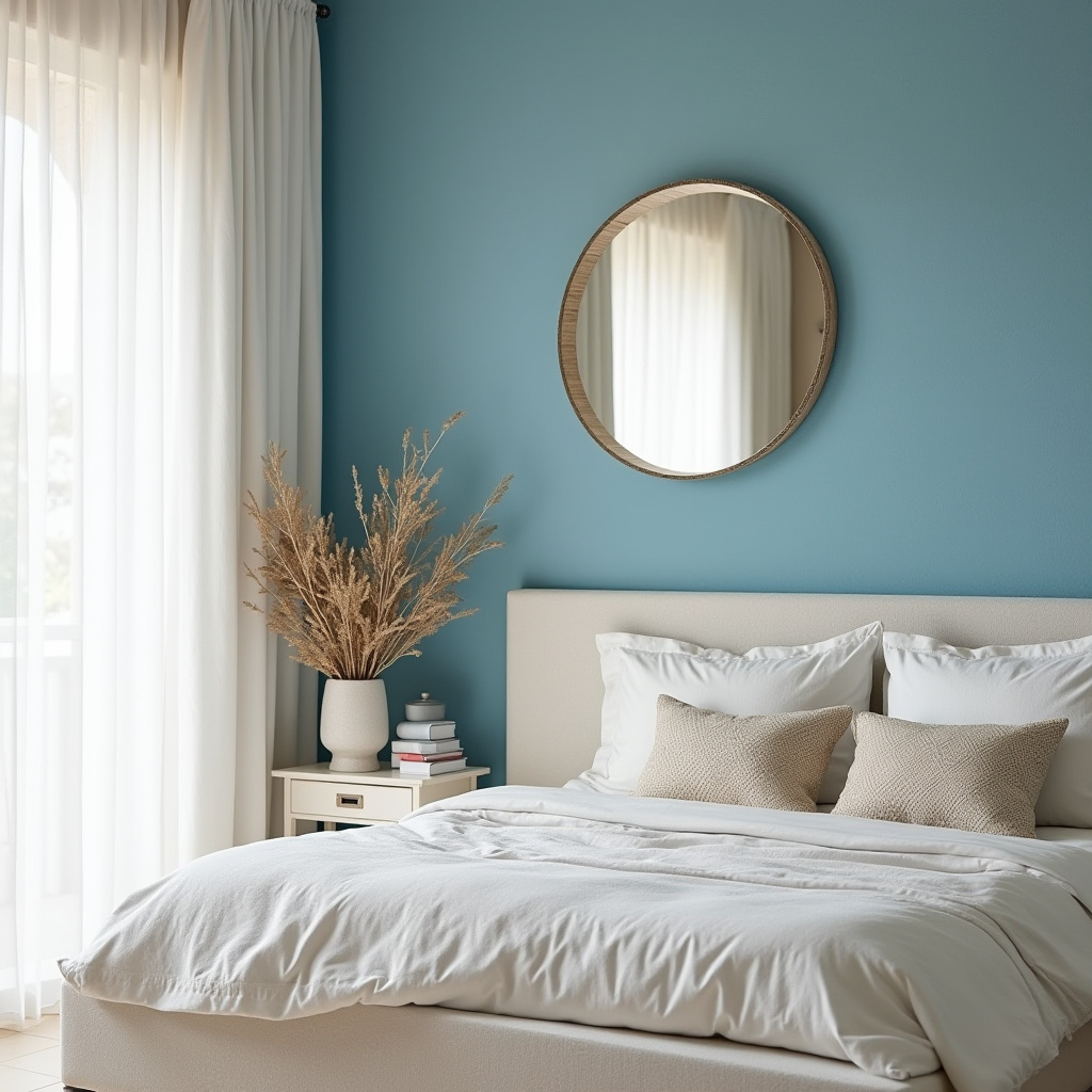 bedroom mirror accent wall 15