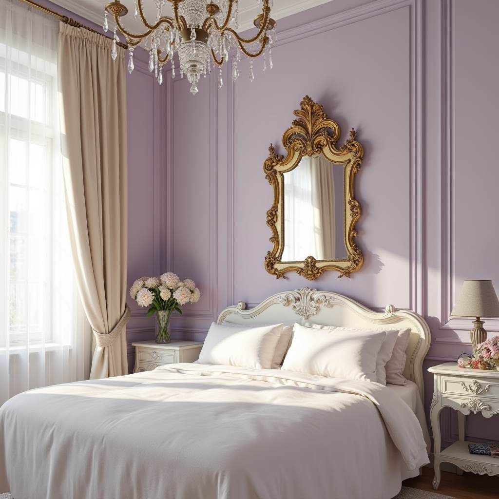 bedroom mirror accent wall 27