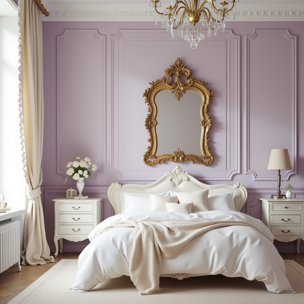 bedroom mirror accent wall 28