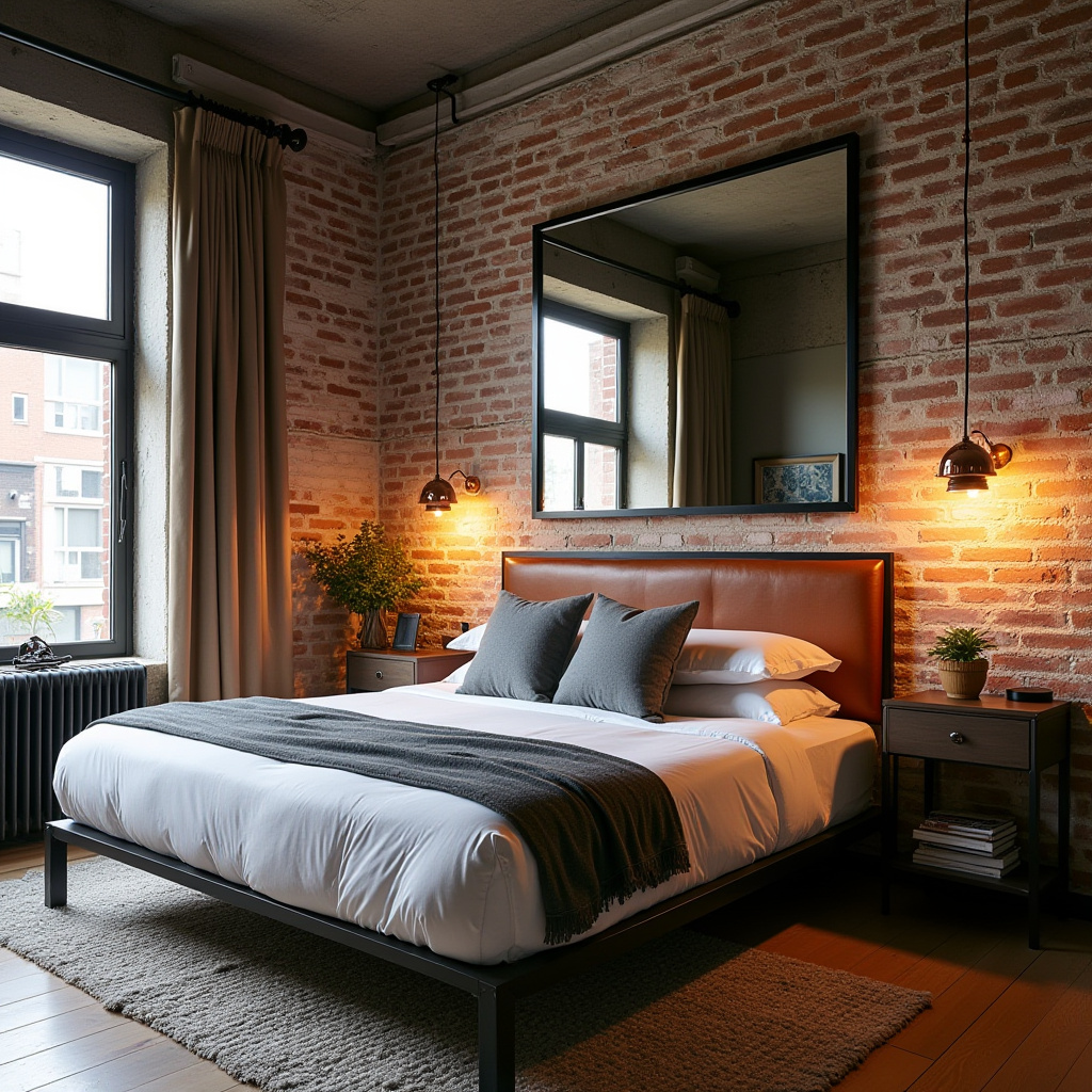 bedroom mirror accent wall 7