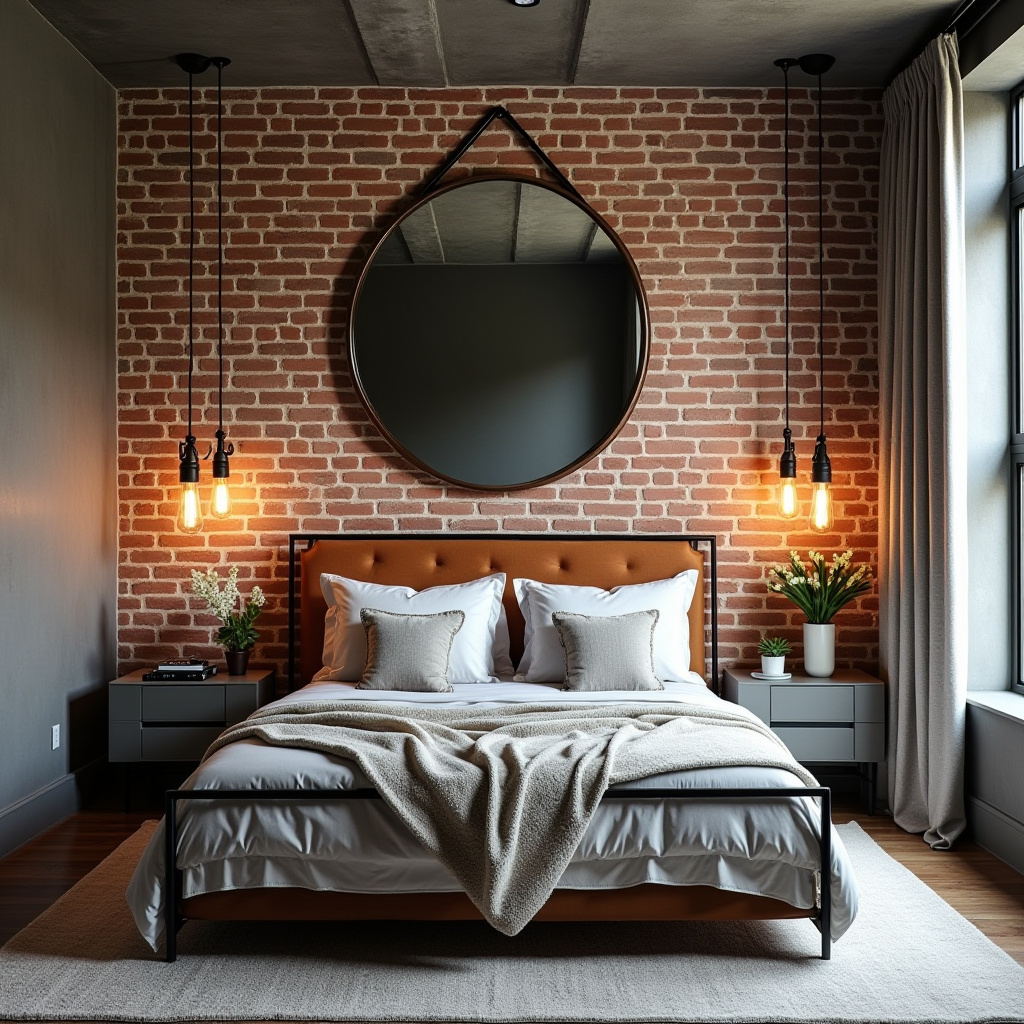 bedroom mirror accent wall 8