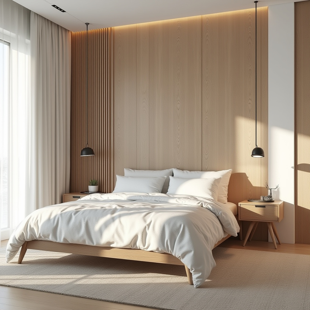 bedroom wall panel accent 1