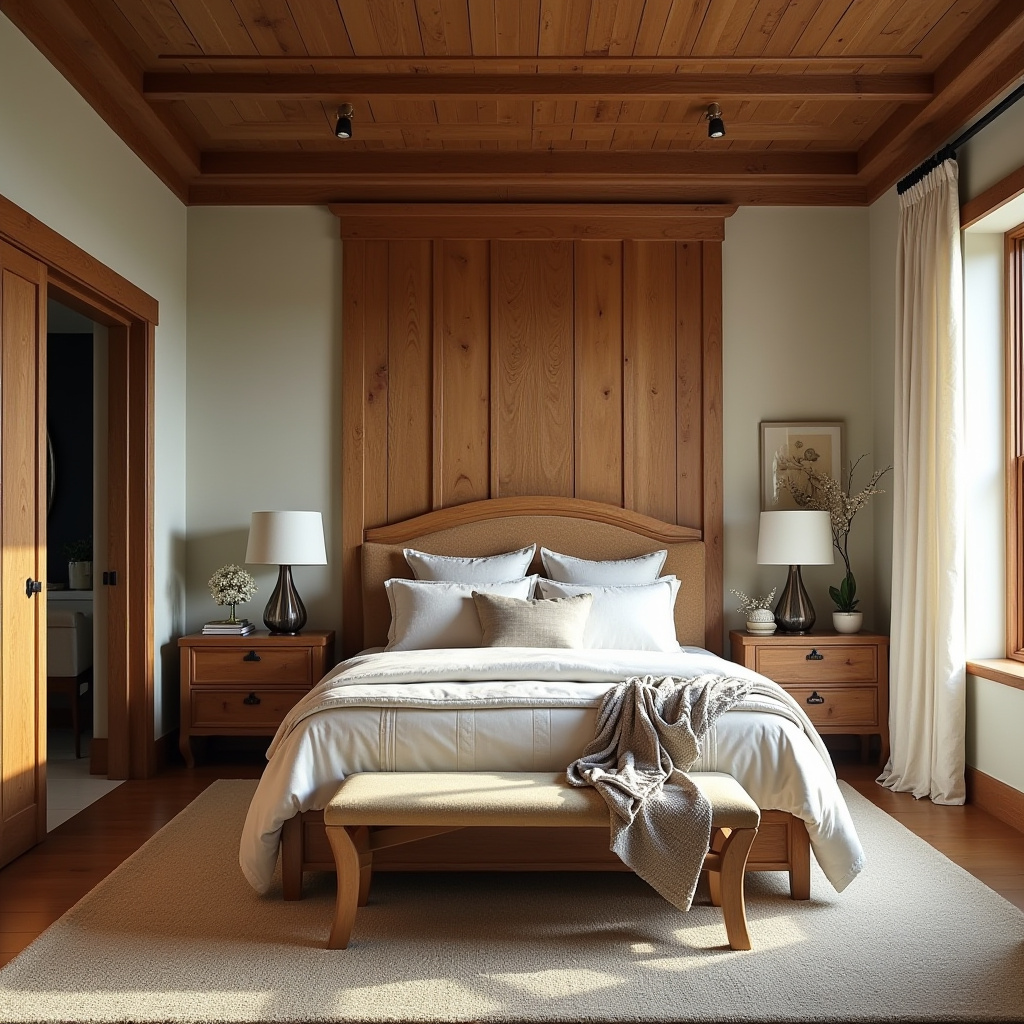 bedroom wall panel accent 37