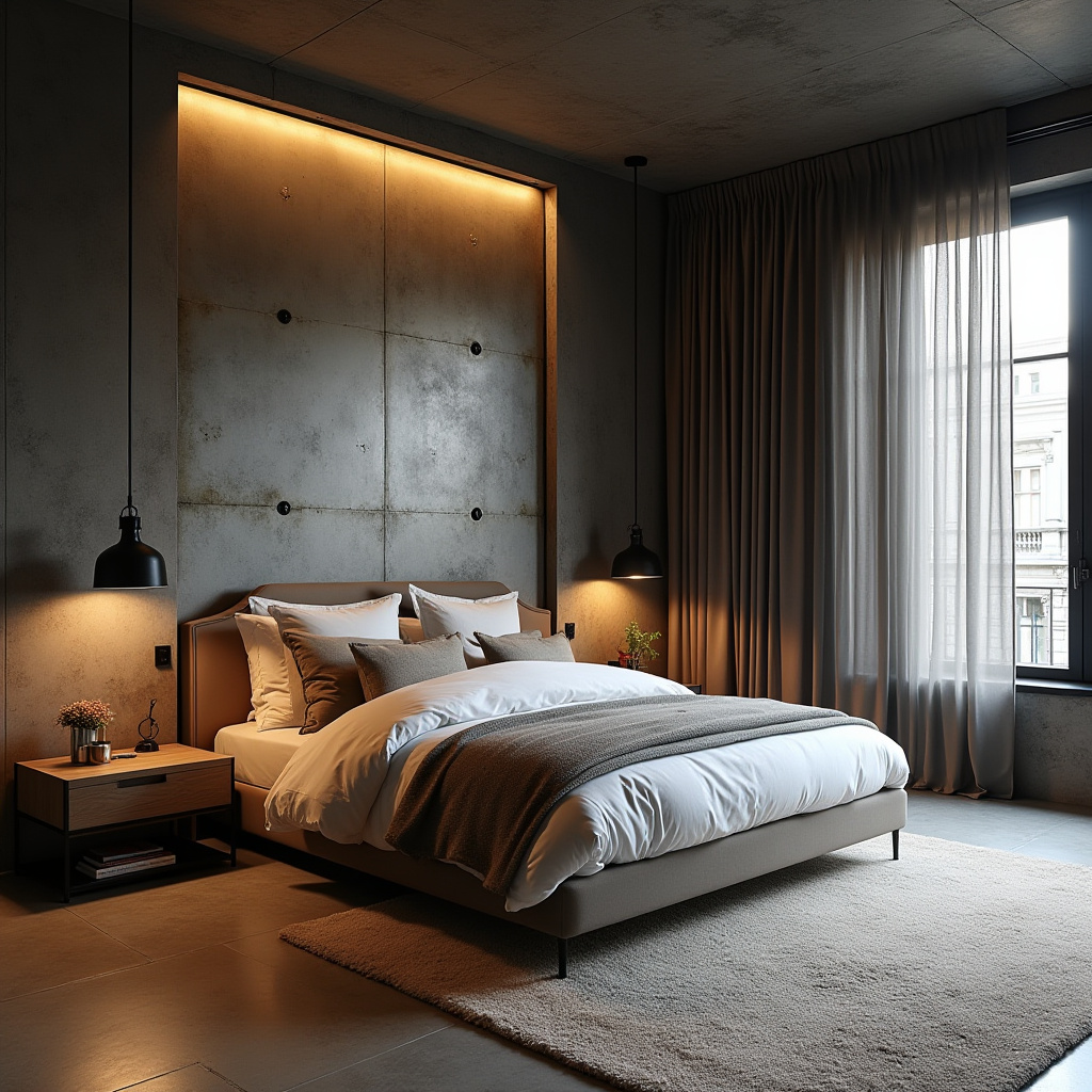 bedroom wall panel accent 9