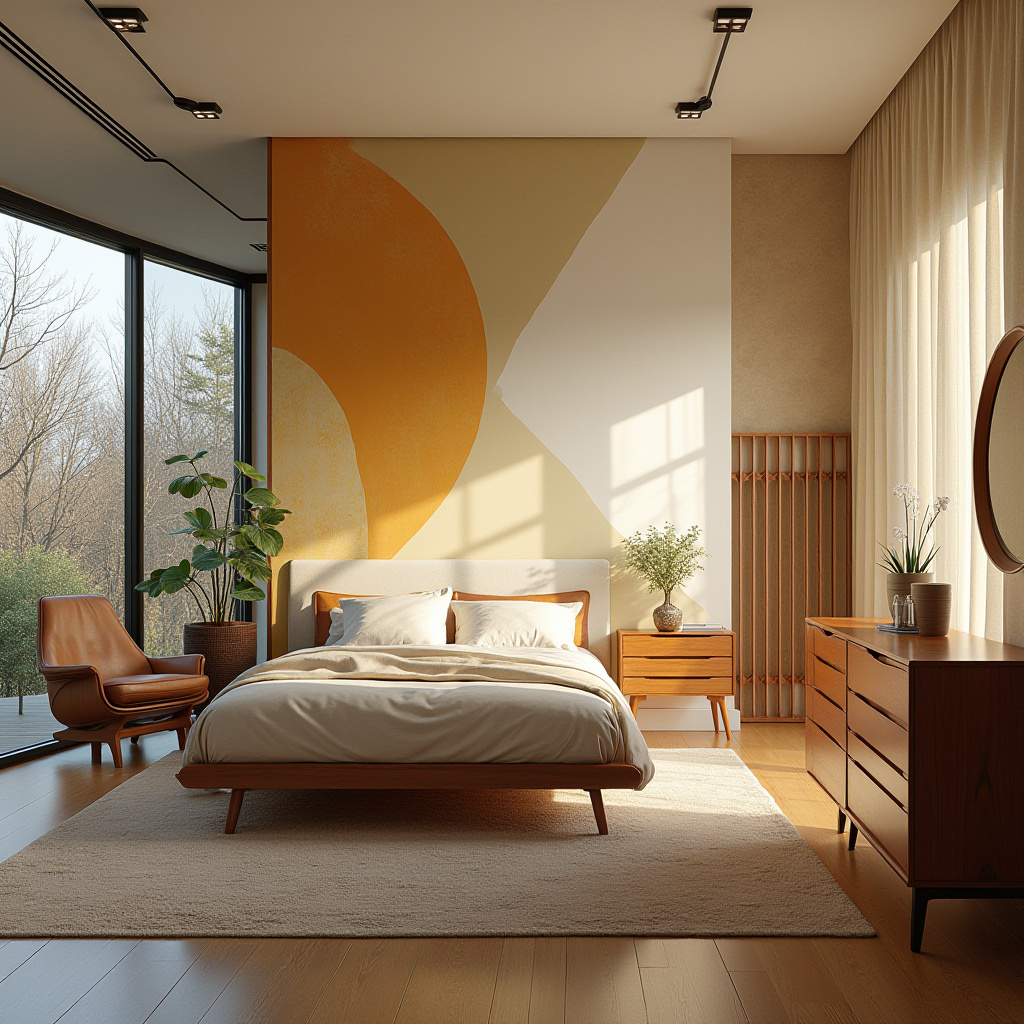 bedroom wallpaper accent walls 13