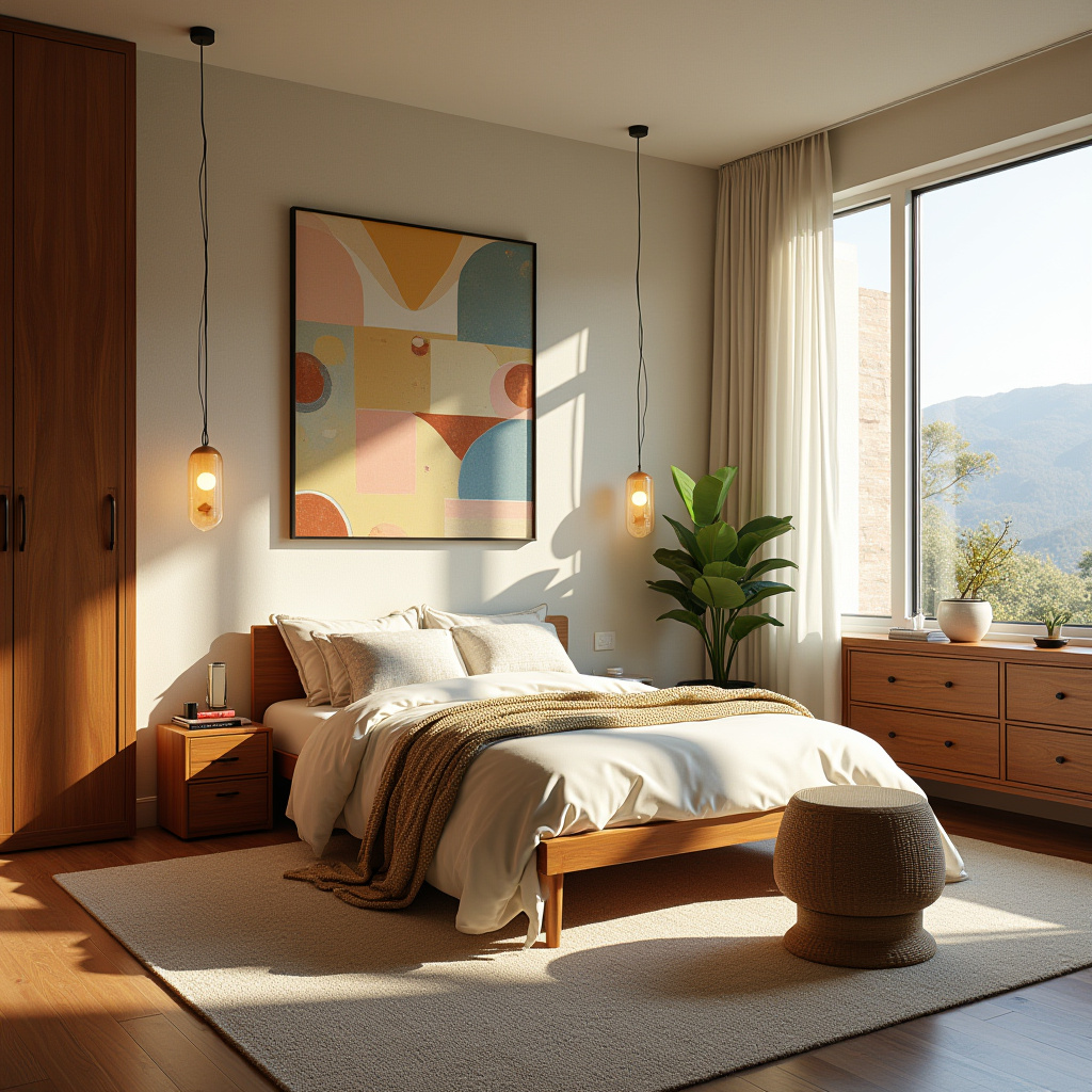 bedroom wallpaper accent walls 14