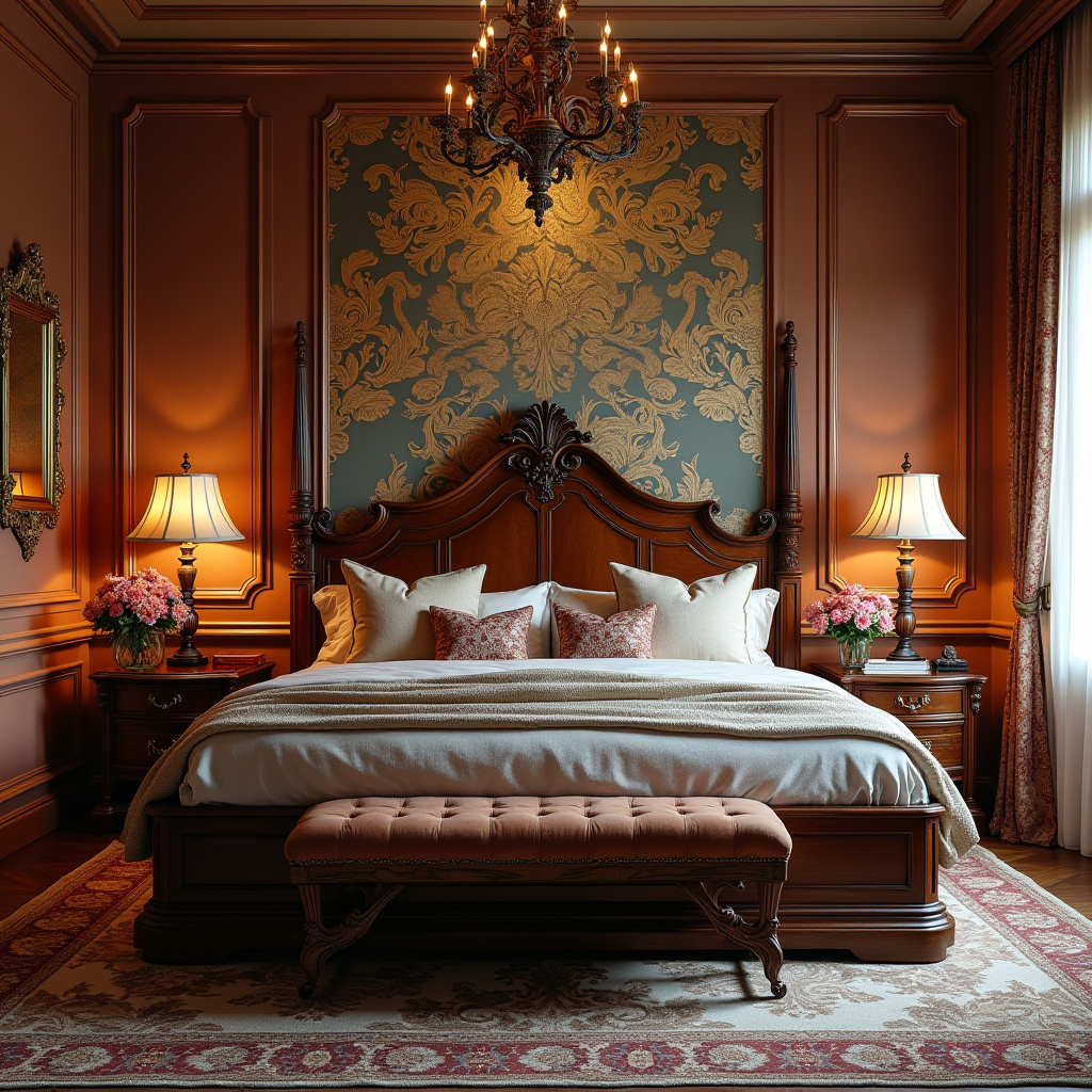 bedroom wallpaper accent walls 21