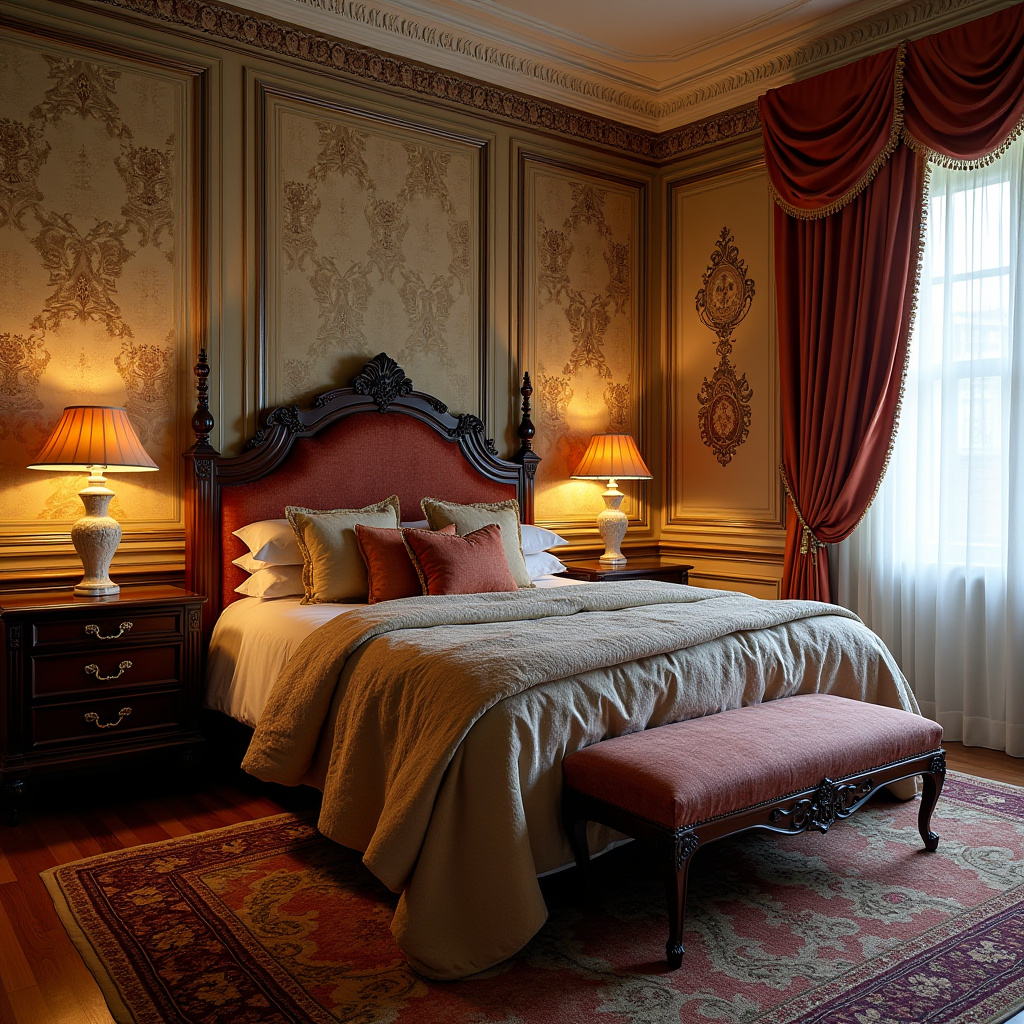 bedroom wallpaper accent walls 22