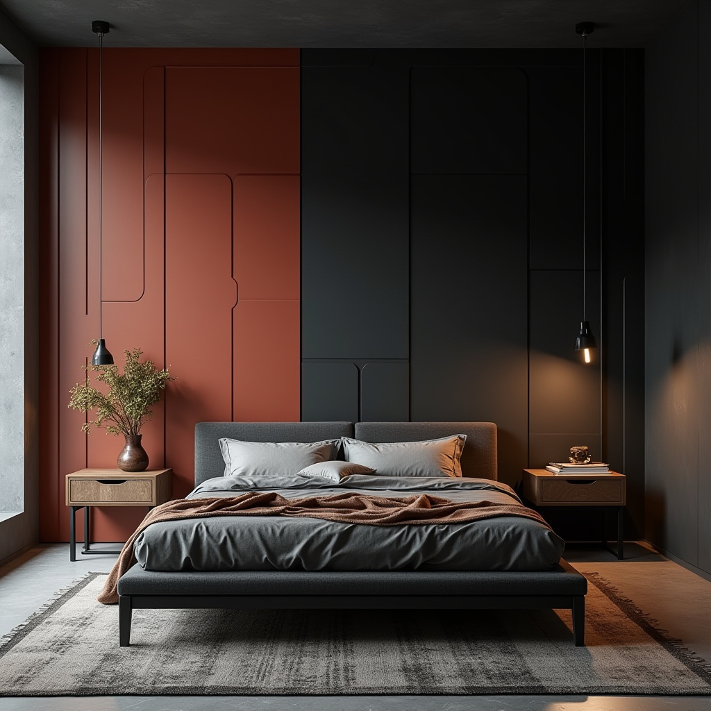 bedroom wallpaper accent walls 33