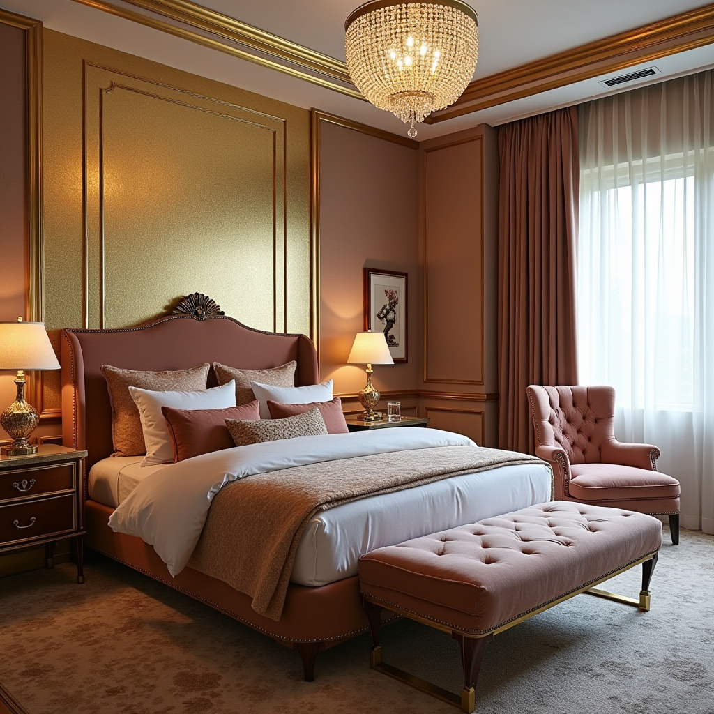 bedroom wallpaper accent walls 36