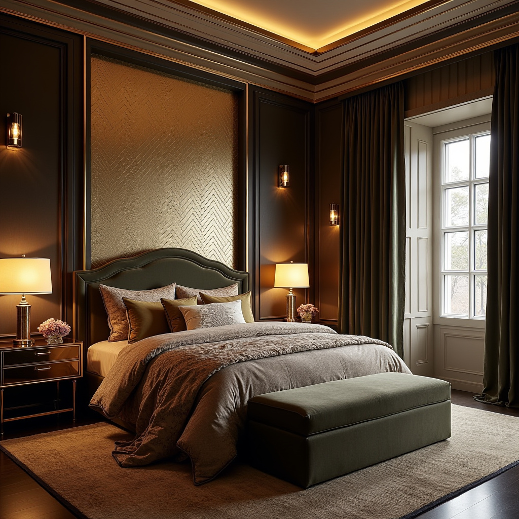 bedroom wallpaper accent walls 6
