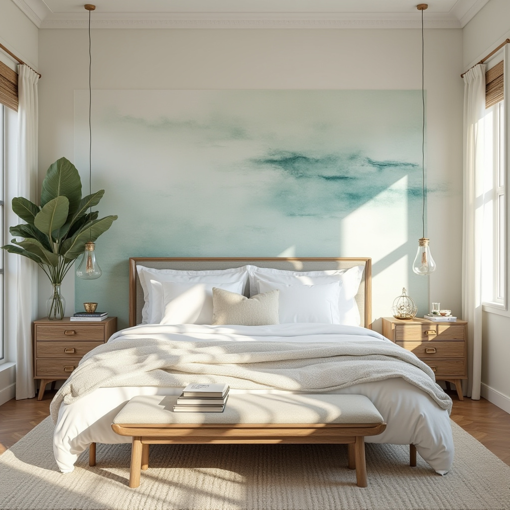 bedroom wallpaper accent walls 9